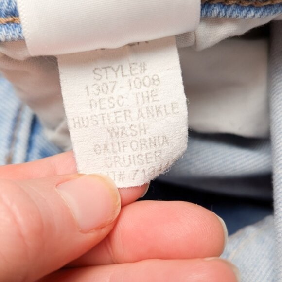 MOTHER The Hustler Jeans Ankle California Cruiser Light Wash Size 25 - Picture 12 of 12